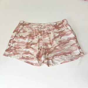 NEW Tart Intimates Pajama Shorts Womens Size Large Pink Camo Pull On NWOT